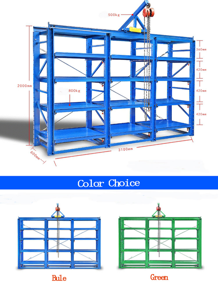 Mould Rack Structure Detail