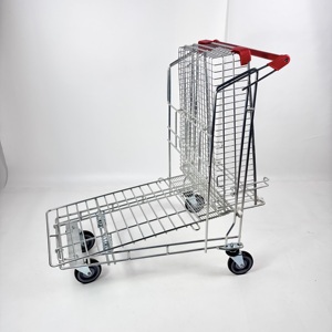 Steel Leg Order Picking Cart Trolley for Warehouse Shelving, Inventory Collection and Distribution Center Material Handling