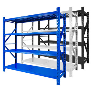 Modern Durable Stainless Steel 3-Layer Adjustable Mobile Rack Unit
