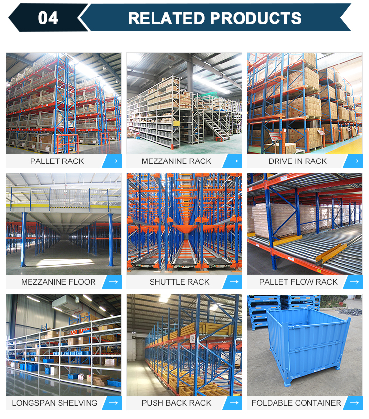 High Quality Three-Dimensional Warehouse Intensive Storage Shuttle Racking System